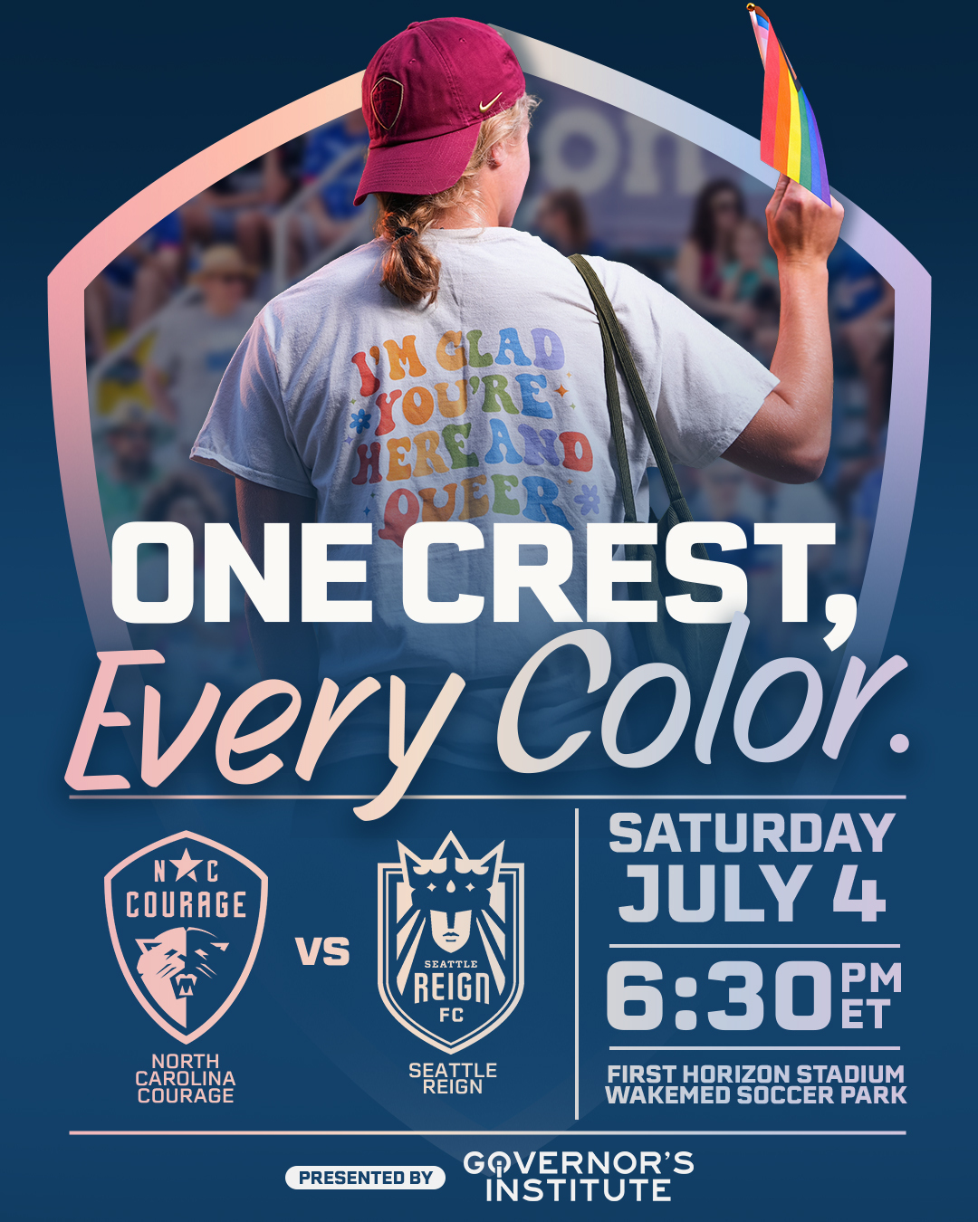 Creative from NCC | July 4 vs Seattle Reign | Ticket Clicks